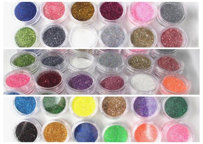 多色DIYは砂のペーパーのための装飾の罰金のきらめきの粉を余分に制作します